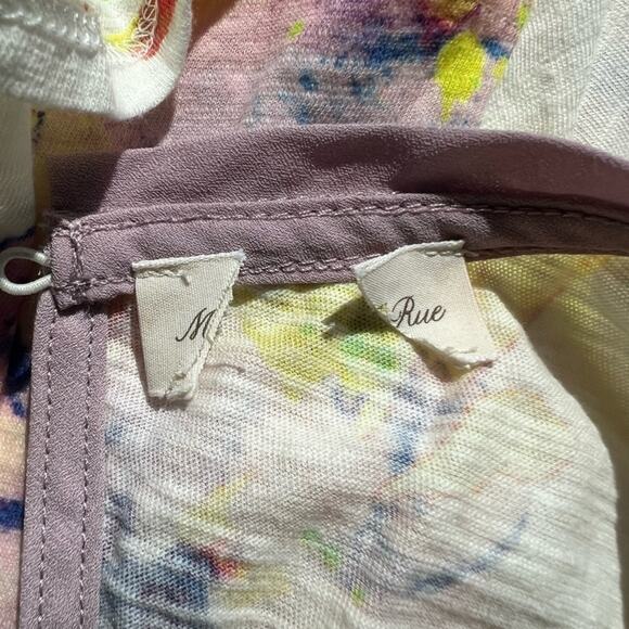 ANTHROPOLOGIE MEADOW RUE CANTARA FLORAL PRINTED TIERED TANK SIZE SMALL - Picture 7 of 8